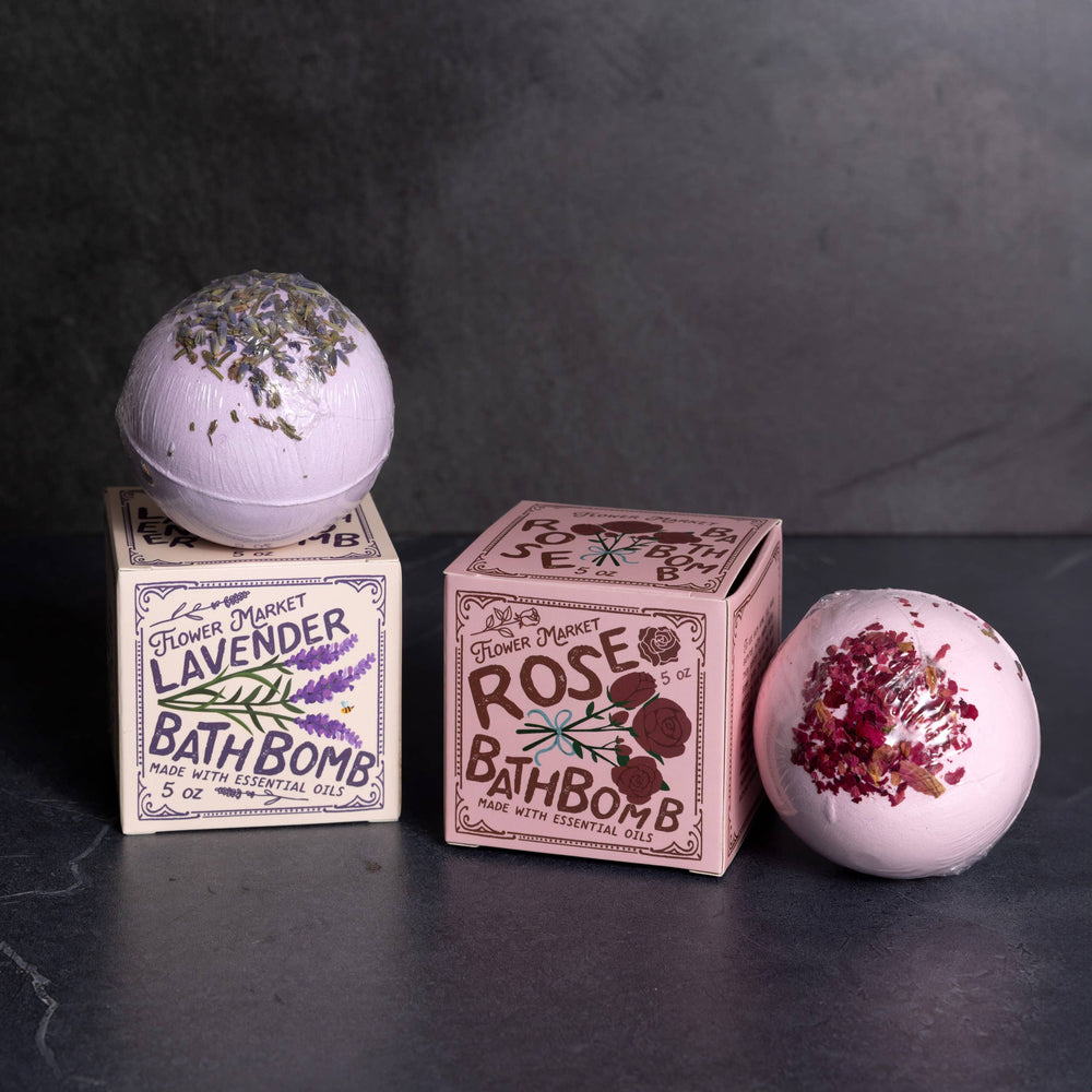 Flower Market Rose and Lavender Bath Bombs