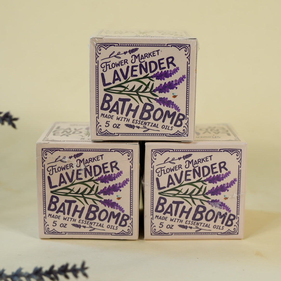 Flower Market Soap Co. Bath Bomb - Lavender