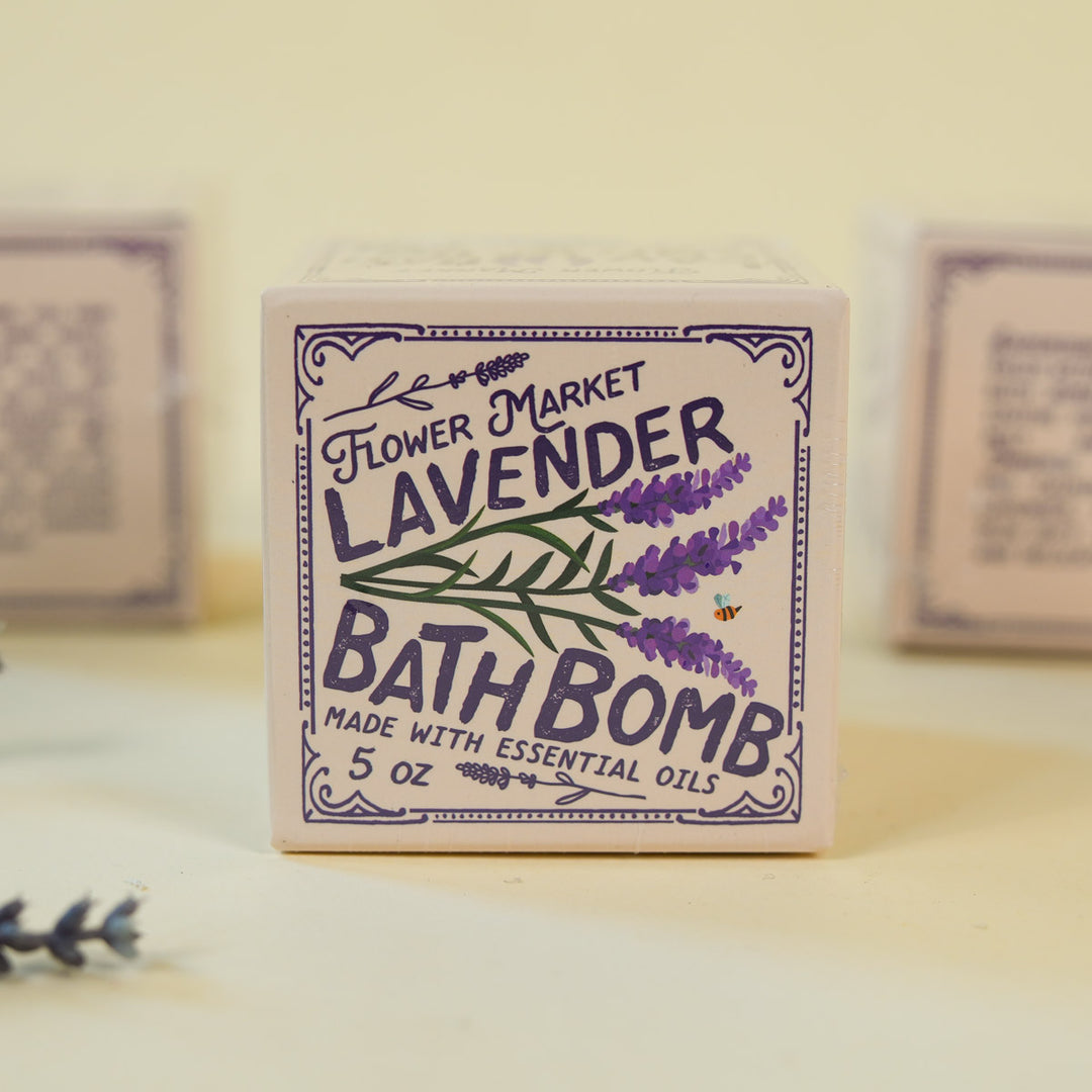 Flower Market Soap Co. Bath Bomb - Lavender