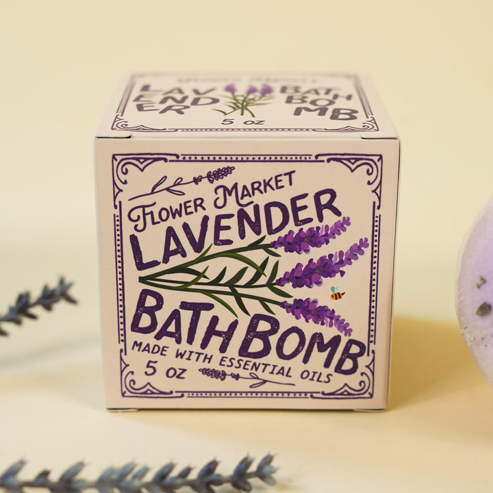 Flower Market Soap Co. Bath Bomb - Lavender