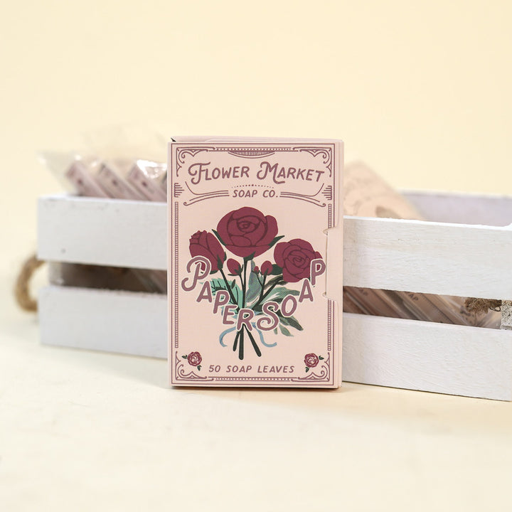 Flower Market Soap Co. Paper Soap – Rose