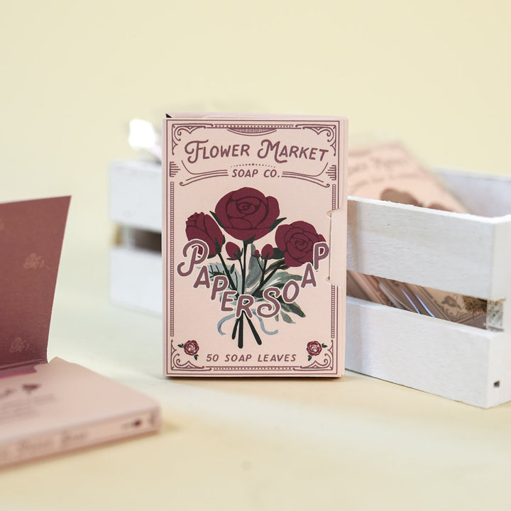 Flower Market Soap Co. Paper Soap – Rose