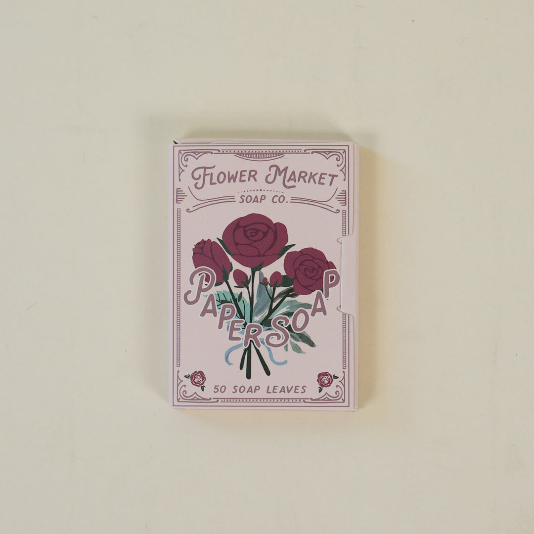 Flower Market Soap Co. Paper Soap – Rose