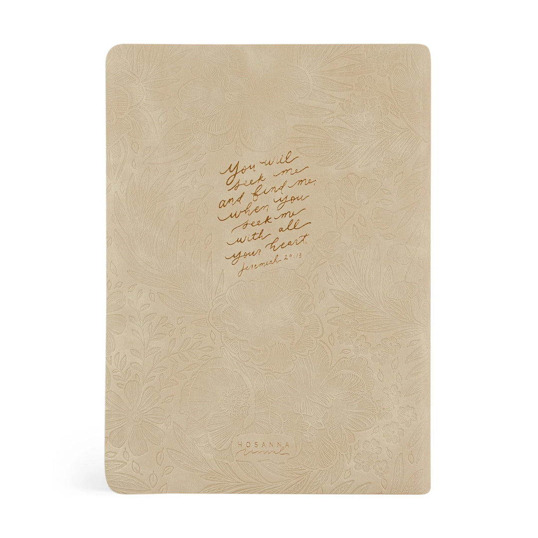 Hosanna Revival ESV Study Bible: Sonora Theme | Beautiful Bible | Tan Floral Bible