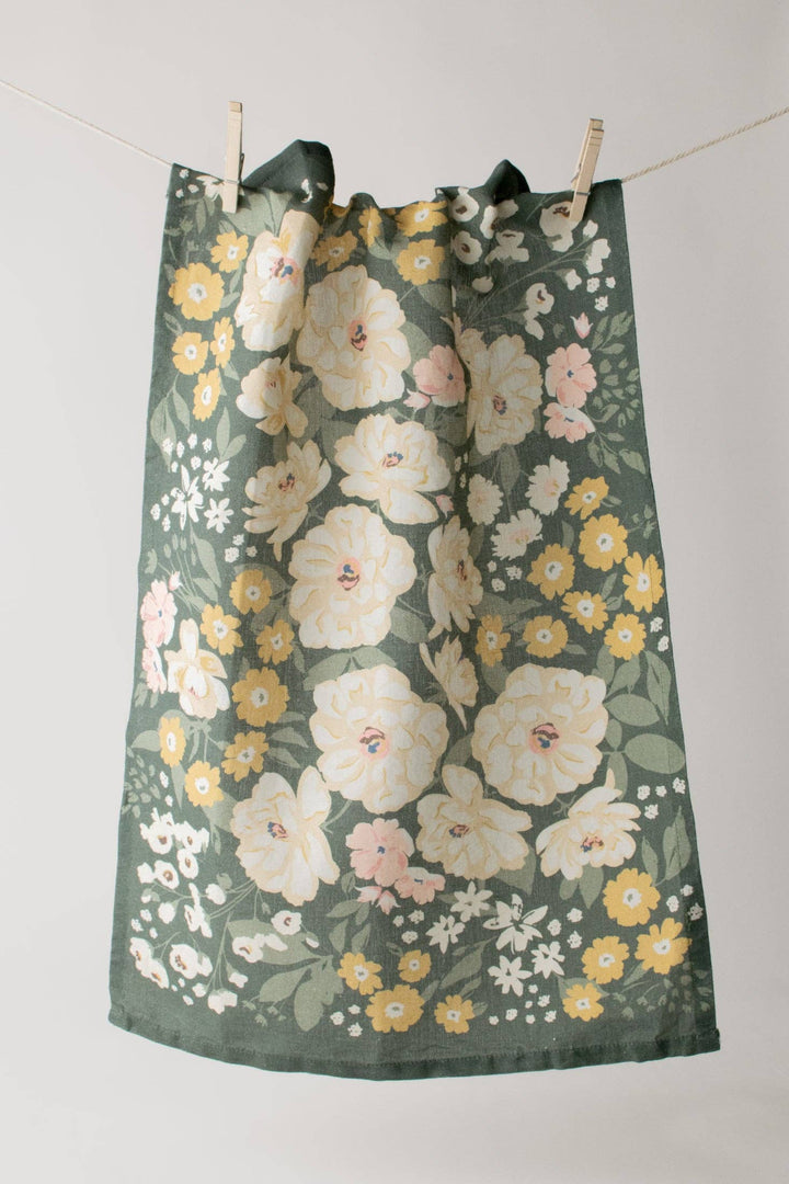 Flowerie Homebody Tea Towel | Lush Meadow