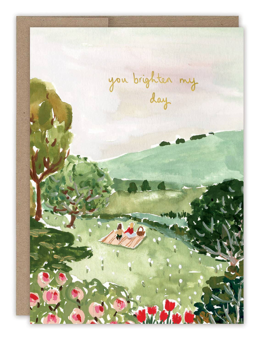 Picnic Scene Friendship Card