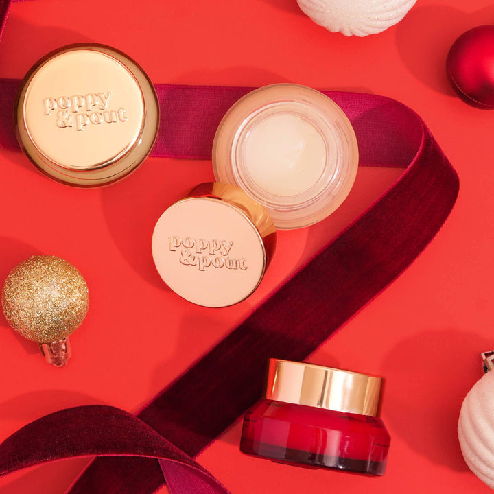 PREORDER Poppy & Pout Holiday Lip Mask: Frosted Sugar Plum