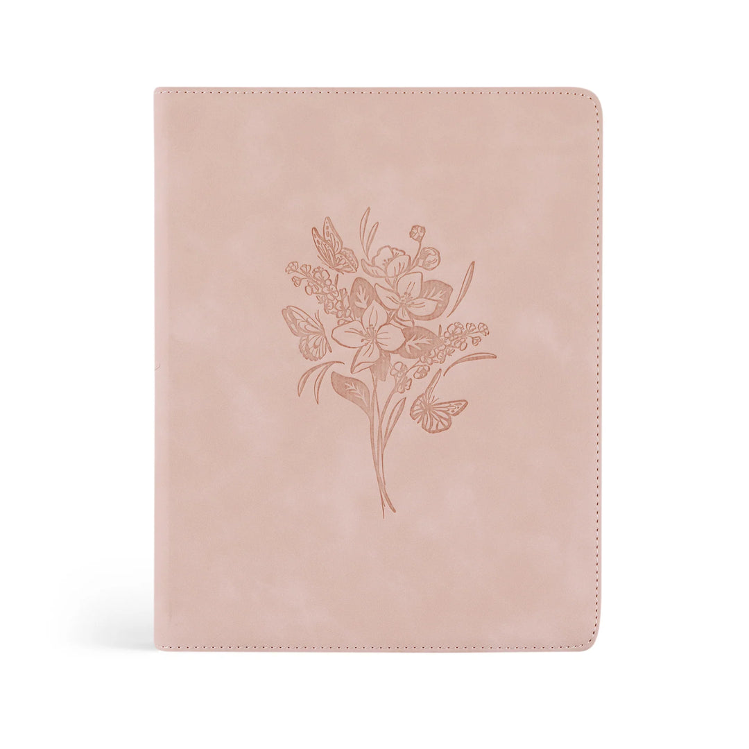 Hosanna Revival NLT Notetaking Bible: Shiloh Theme | Beautiful Bible | Pink Bible | Floral Bible