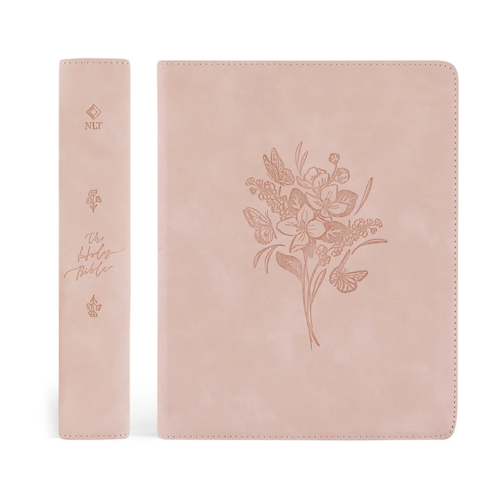 Hosanna Revival NLT Notetaking Bible: Shiloh Theme | Beautiful Bible | Pink Bible | Floral Bible