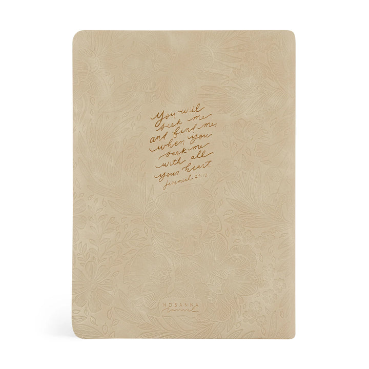 Hosanna Revival ESV Study Bible: Sonora Theme | Beautiful Bible | Tan Floral Bible