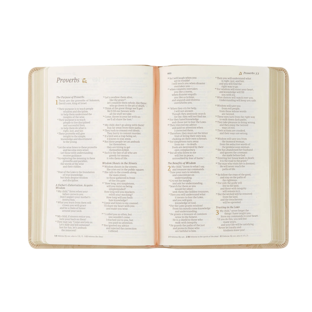 Hosanna Revival Compact NLT Bible: Sonora Theme | Beautiful Bible | Floral Bible