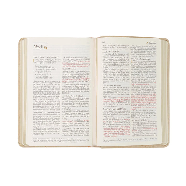 Hosanna Revival Compact NLT Bible: Sonora Theme | Beautiful Bible | Floral Bible