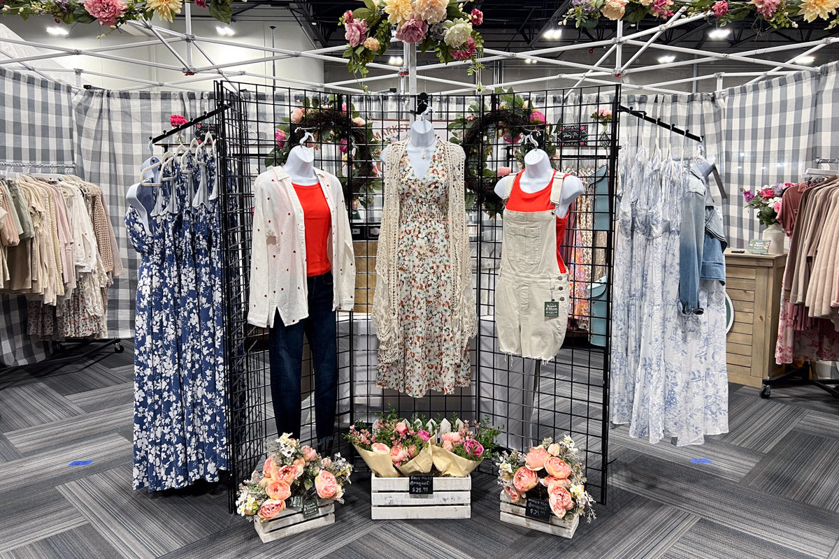 Branch and Bloom Farms setup at the Finders Keepers Vintage Market