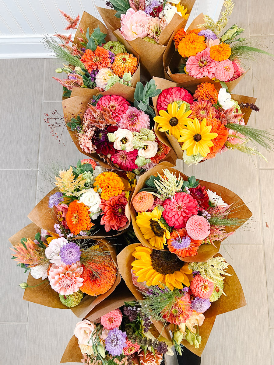 Market bouquet subscription flowers