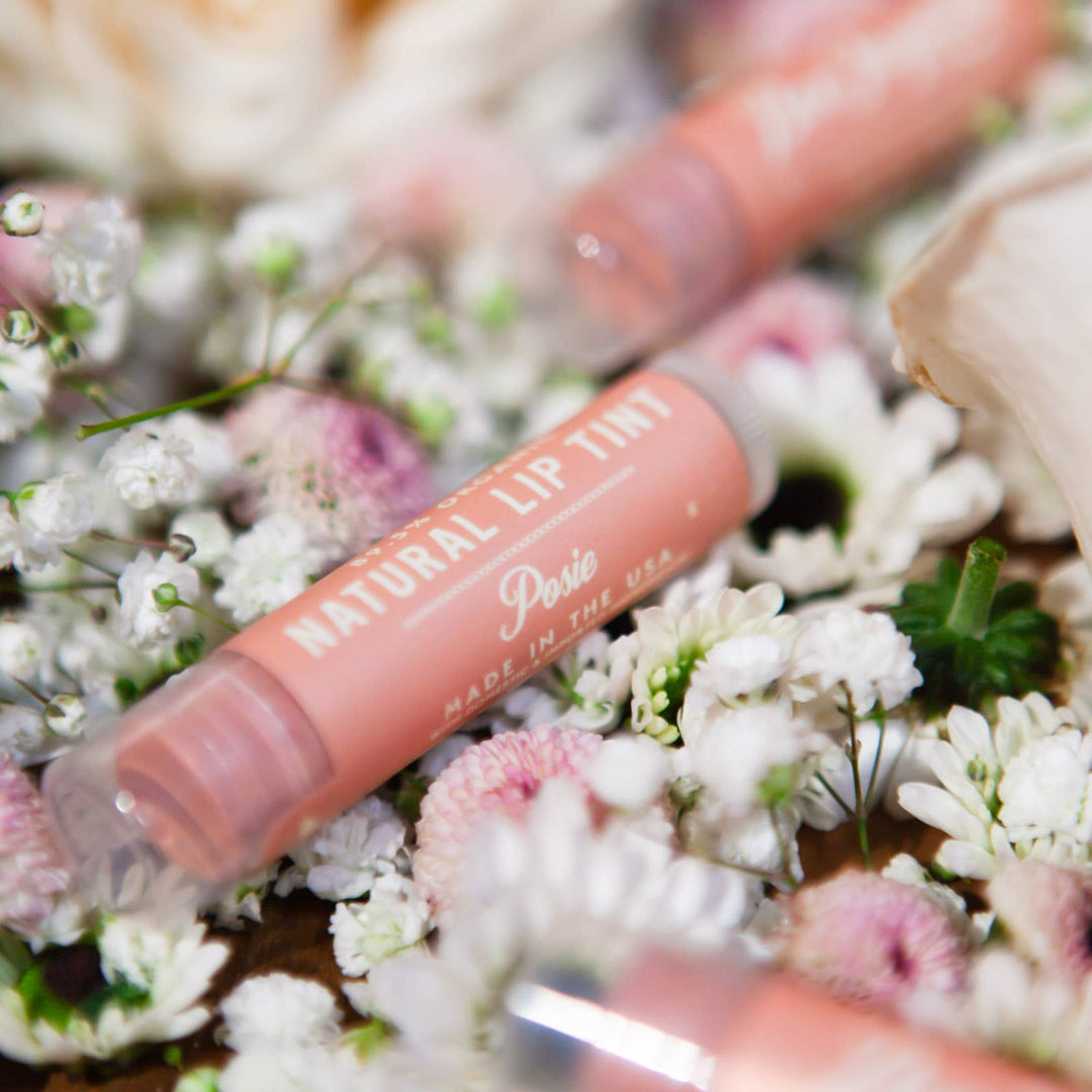 Bee Inspired Natural Lip Tint in Posie