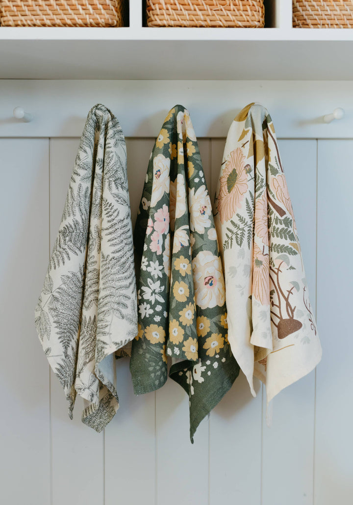 Flowerie Homebody Tea Towel | Lush Meadow