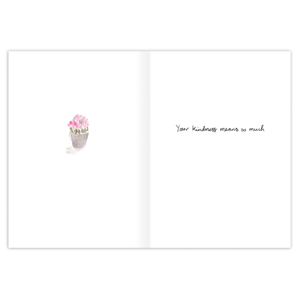 Flower Market Thank You Card