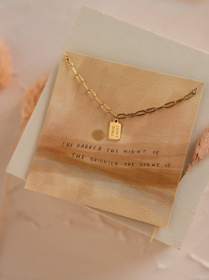 True Light Necklace | Dear Heart | Christian Necklace