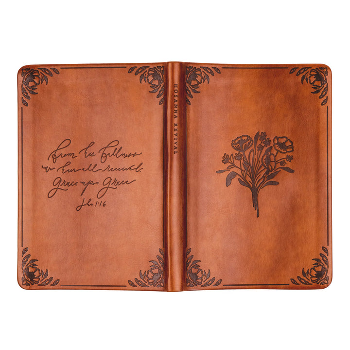 Hosanna Revival Journal Vienna Them | Christian Journal | Faux Leather Journal